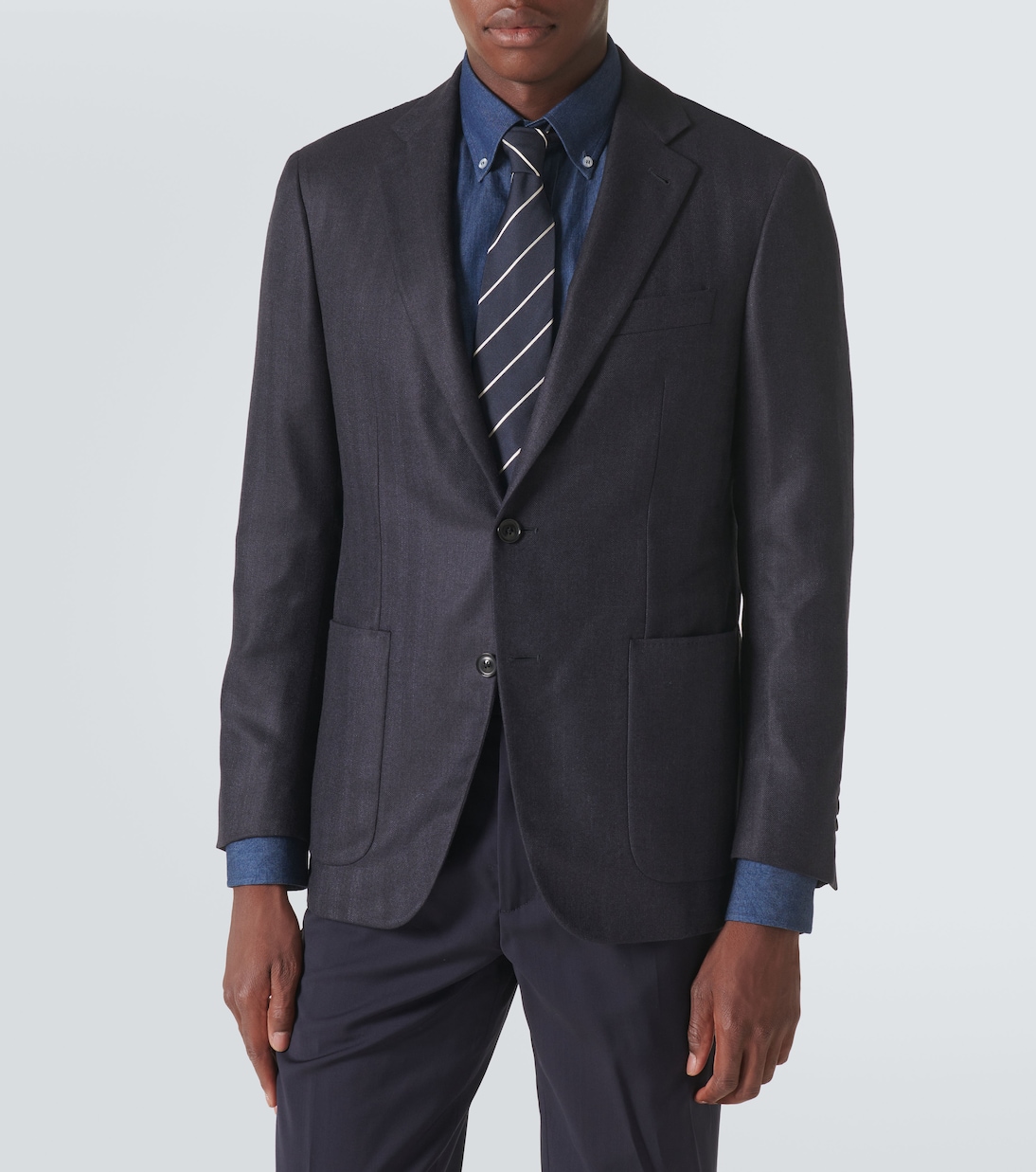 Blazer Kei in seta e cashmere | Canali