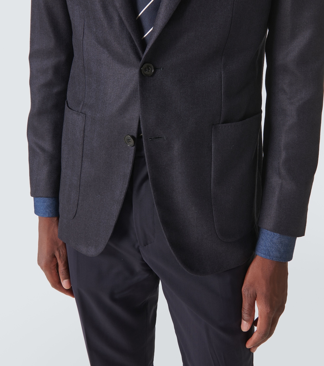 Blazer Kei in seta e cashmere | Canali