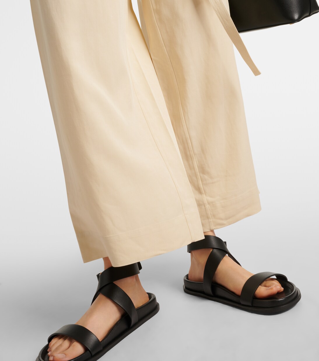 Pantalon ample à taille haute | Toteme