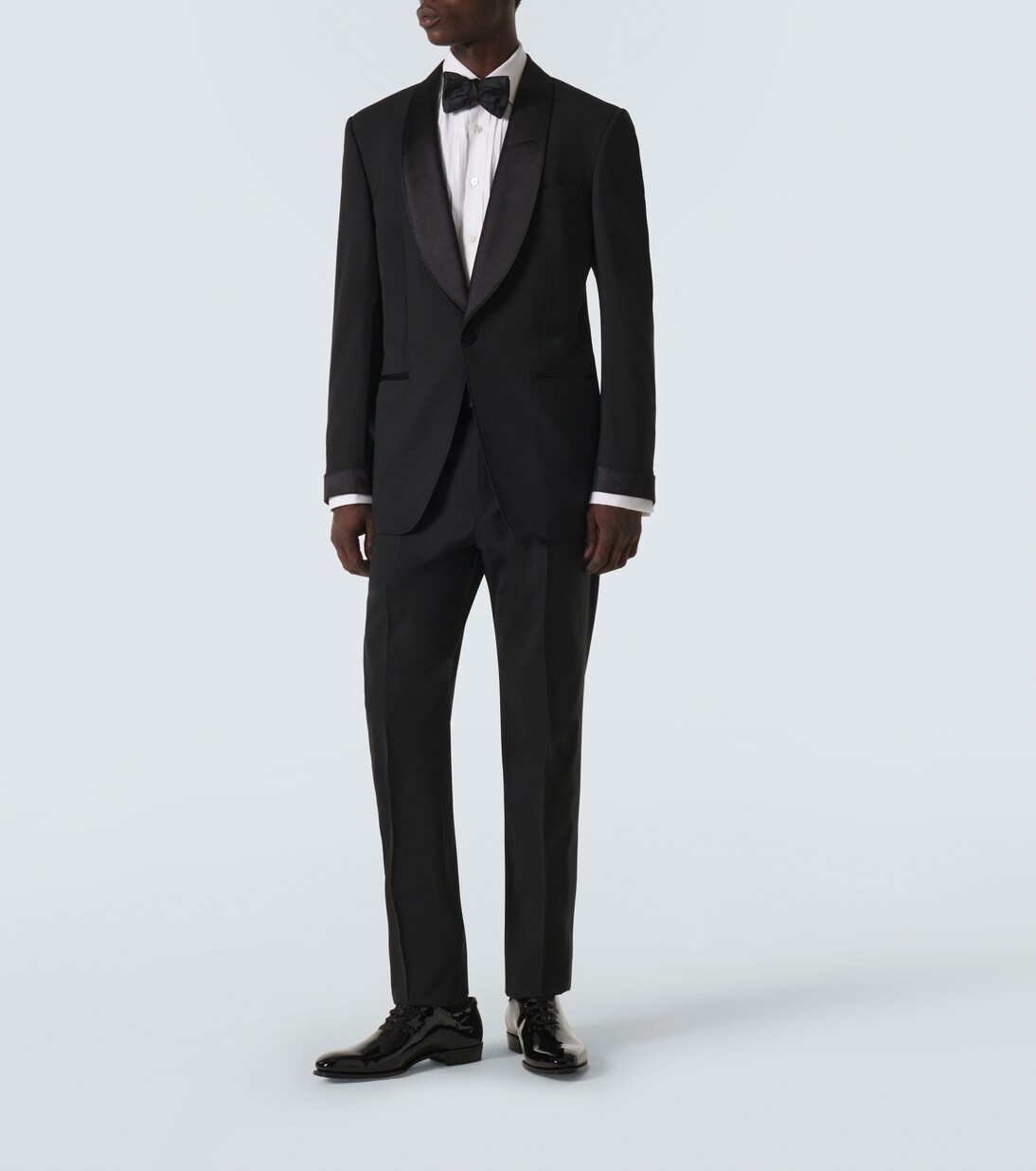 Merlin patent leather Oxford shoes | George Cleverley