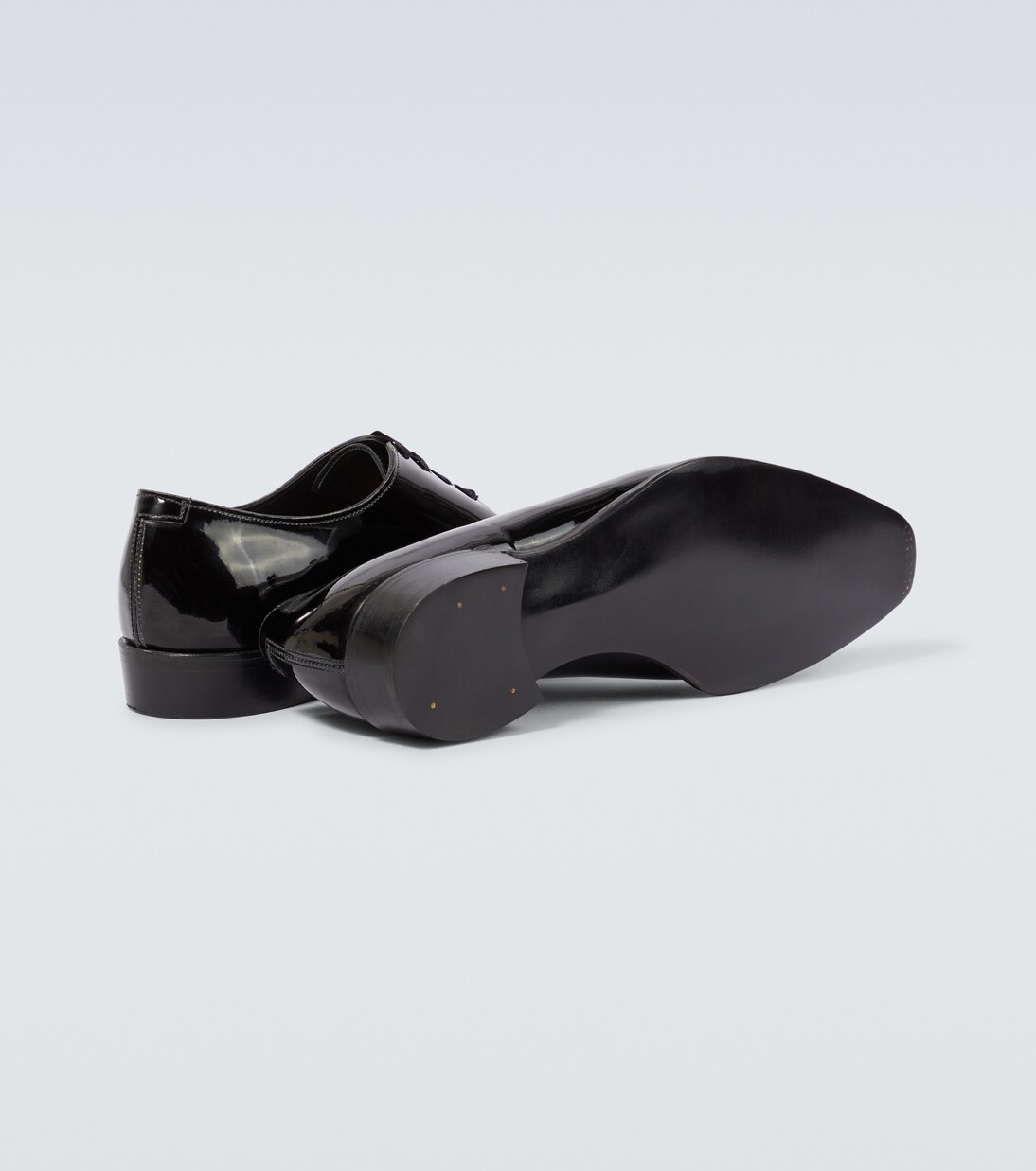 Merlin patent leather Oxford shoes | George Cleverley