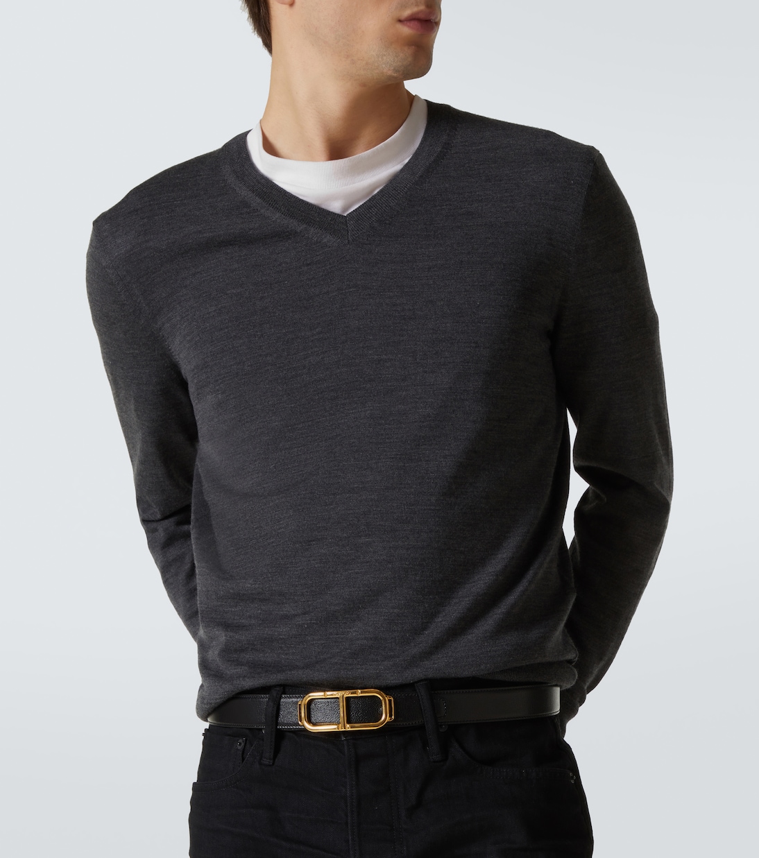 Wool polo sweater | Tom Ford