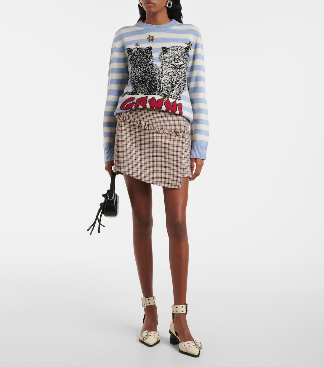 Faux leather pumps | Ganni