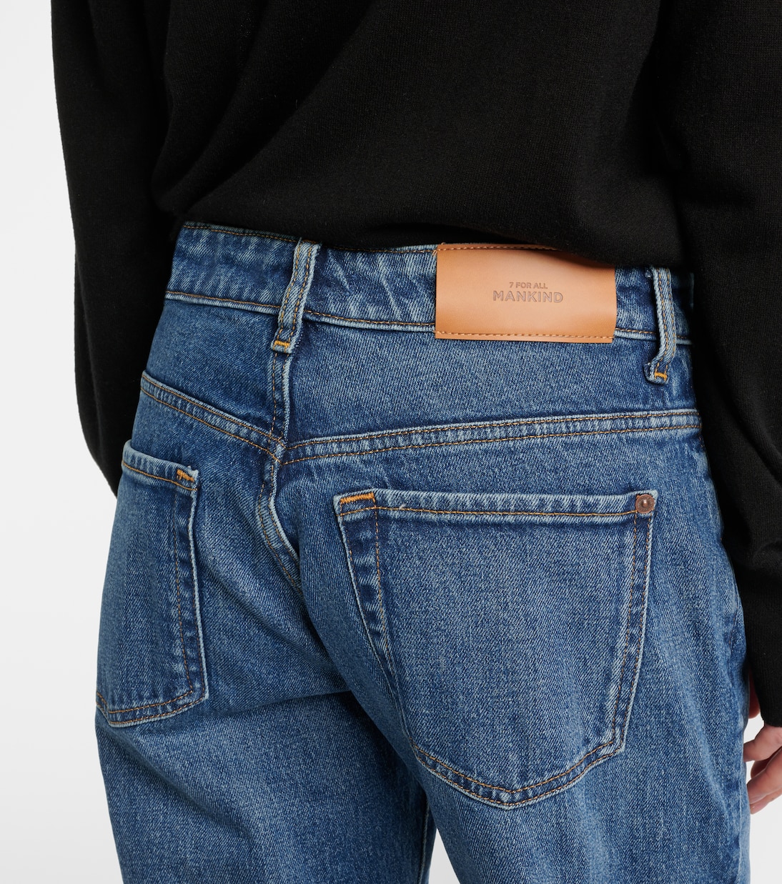 Jean droit Mankind à taille haute | 7 For All Mankind