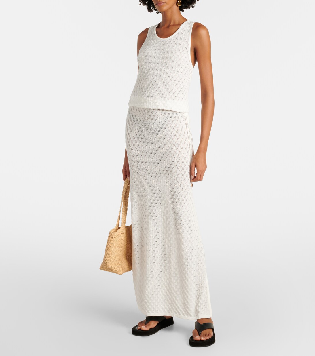 Robe longue Mia en crochet | Melissa Odabash