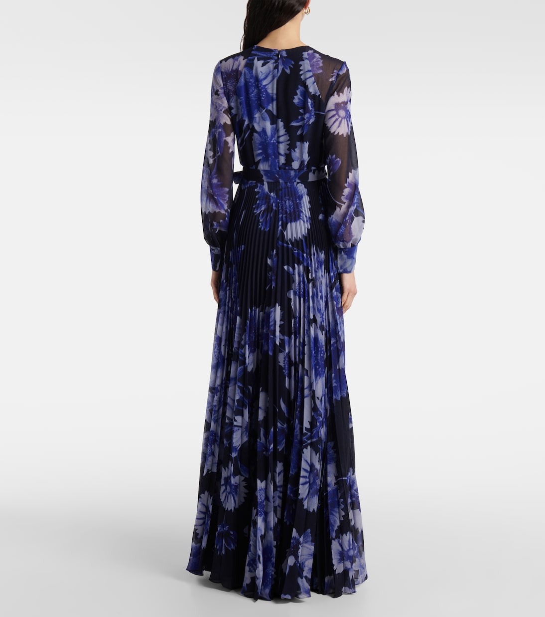 Robe longue à fleurs | Erdem