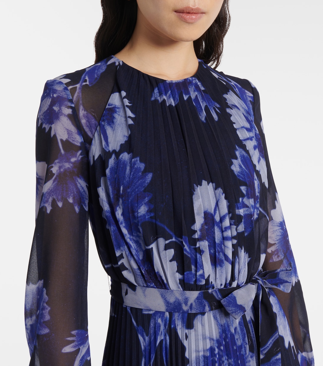 Robe longue à fleurs | Erdem