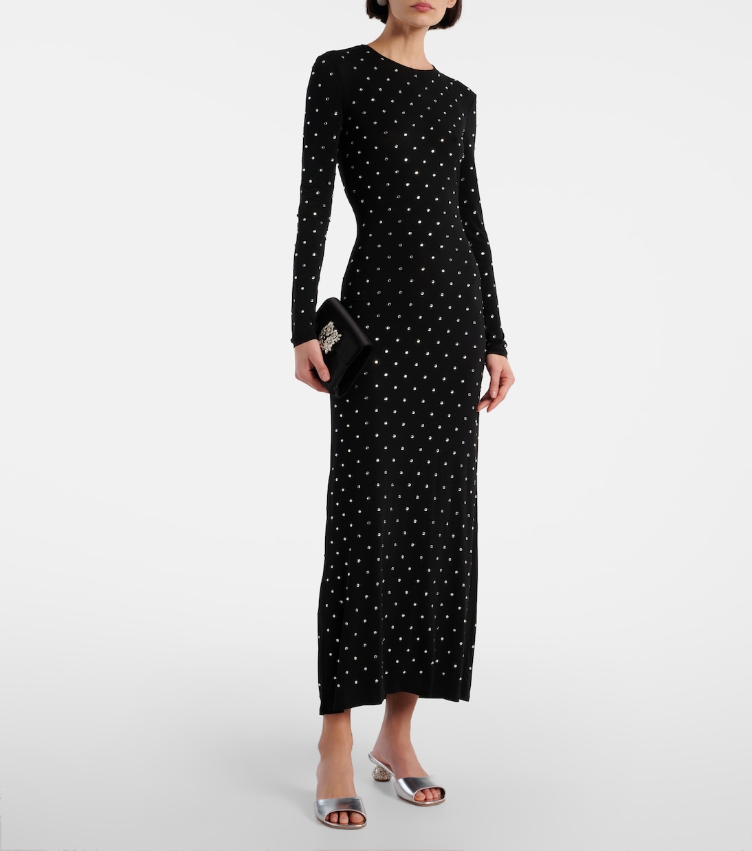 Mules de piel adornada | Roger Vivier