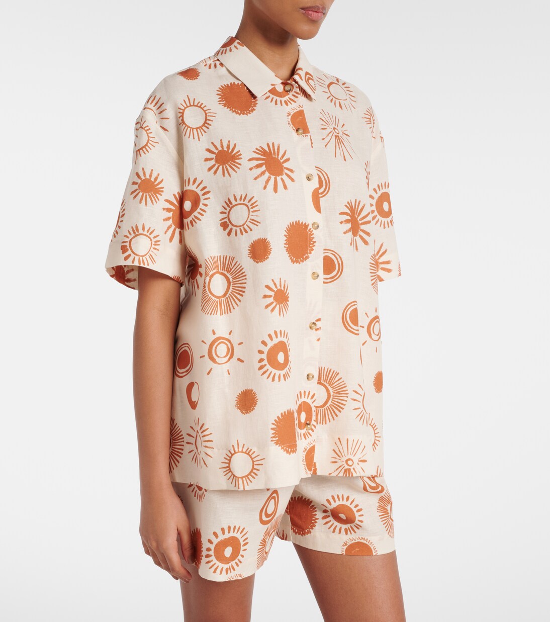 Hemd Montauk aus Leinen und Baumwolle | Asceno