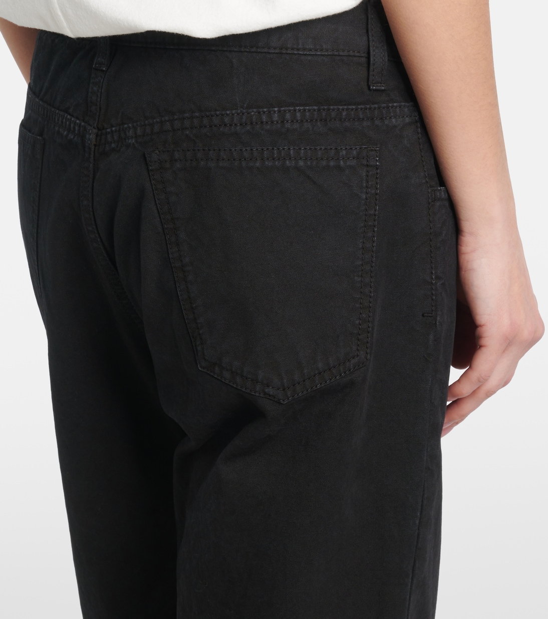 Pantalon droit Landais en coton | The Row