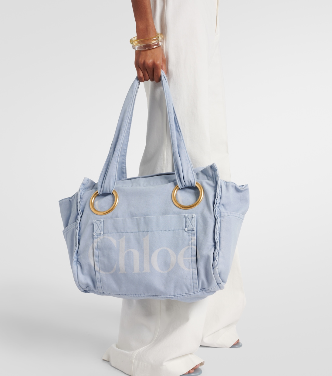 Chloé Plage logo tote bag | Chloé