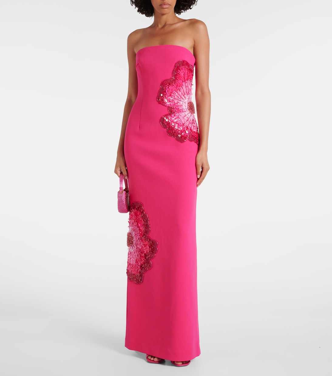 Robe longue Layana à ornements | Rebecca Vallance