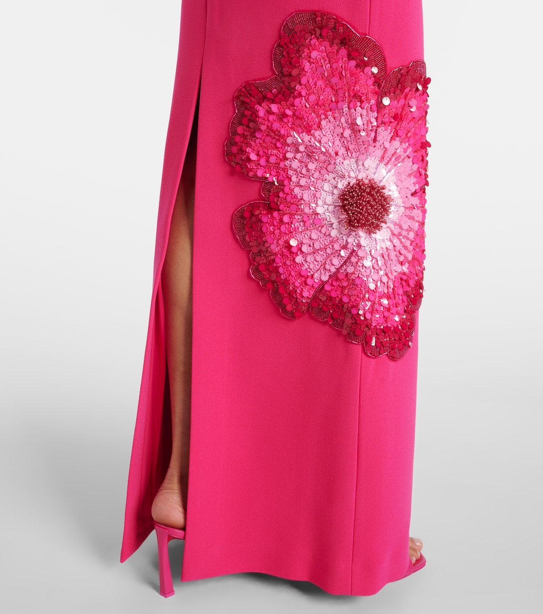 Robe longue Layana à ornements | Rebecca Vallance