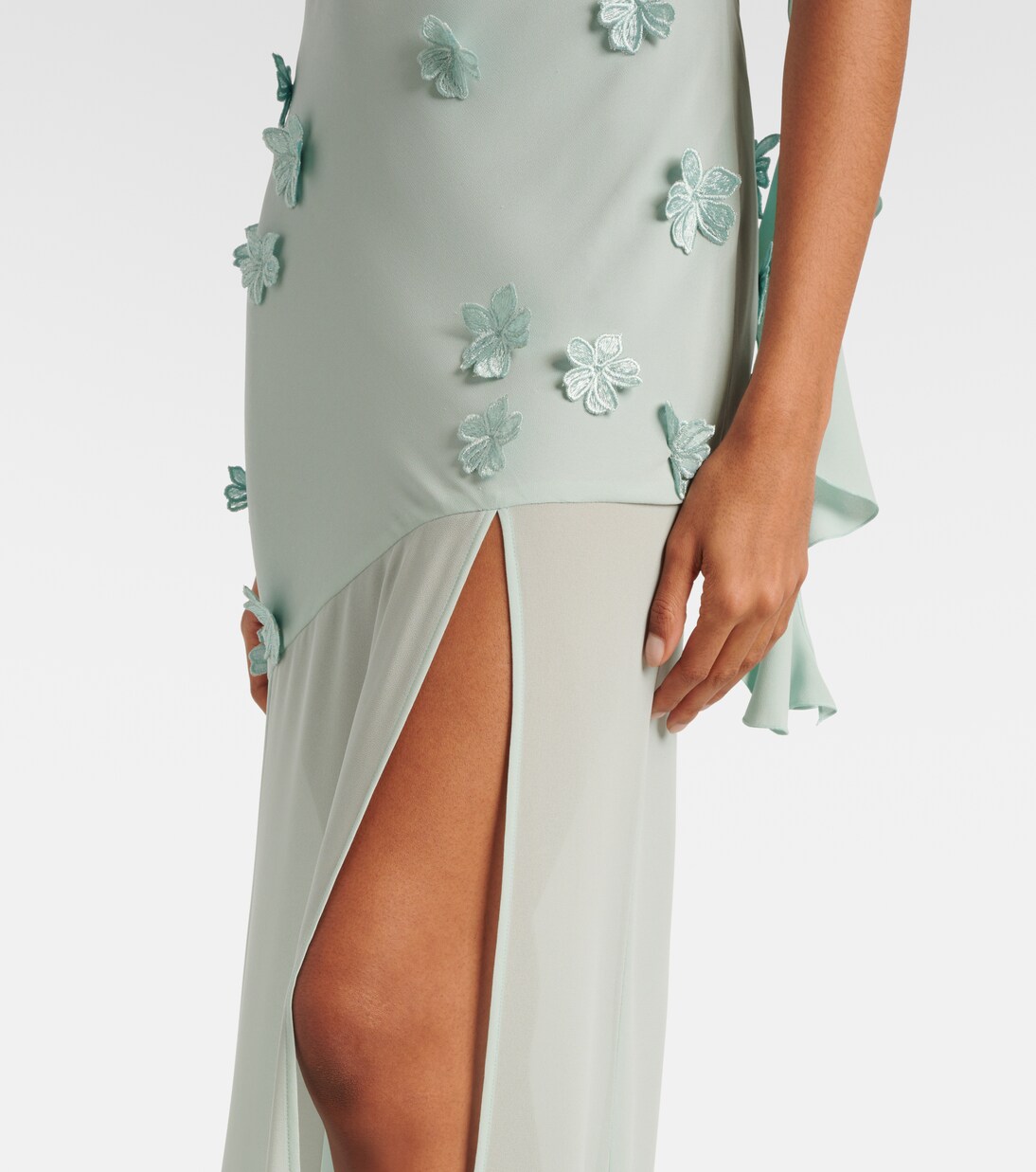 Robe longue à fleurs | Rotate