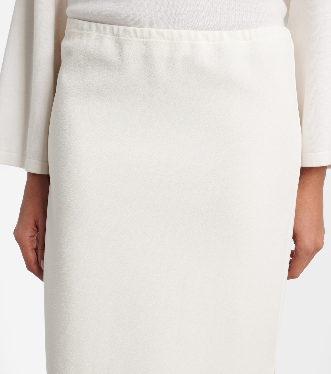 Lilth crêpe jersey pencil skirt | Khaite