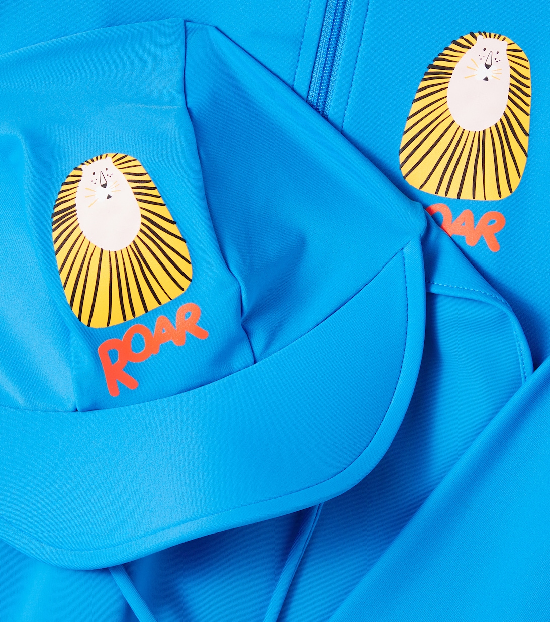 Set de protector de baño y sombrero Lion | Jellymallow