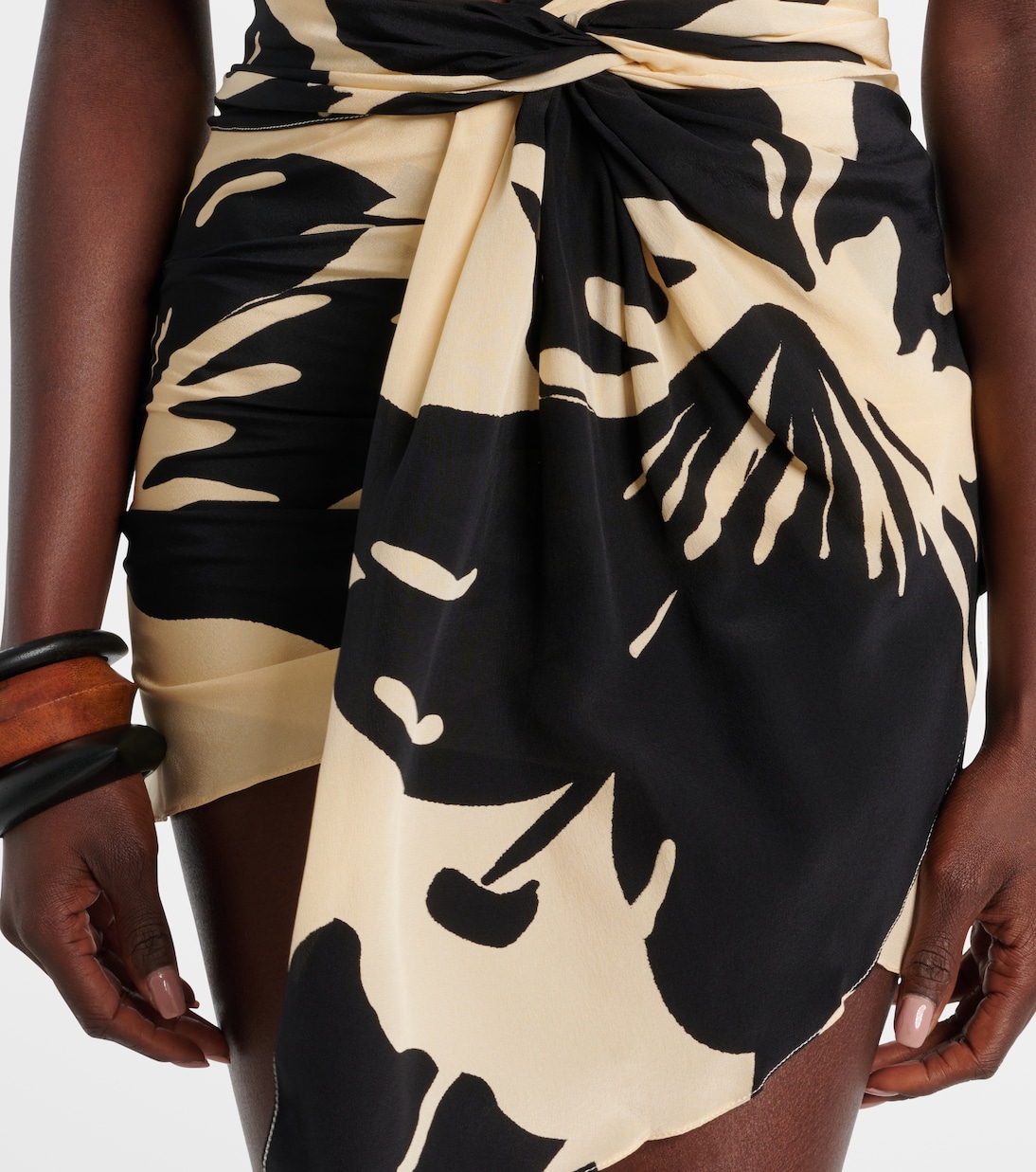 Minikleid aus Seide | Johanna Ortiz