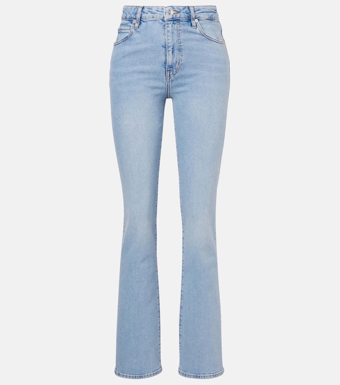 Jeans rectos Ruler de tiro alto | Frame