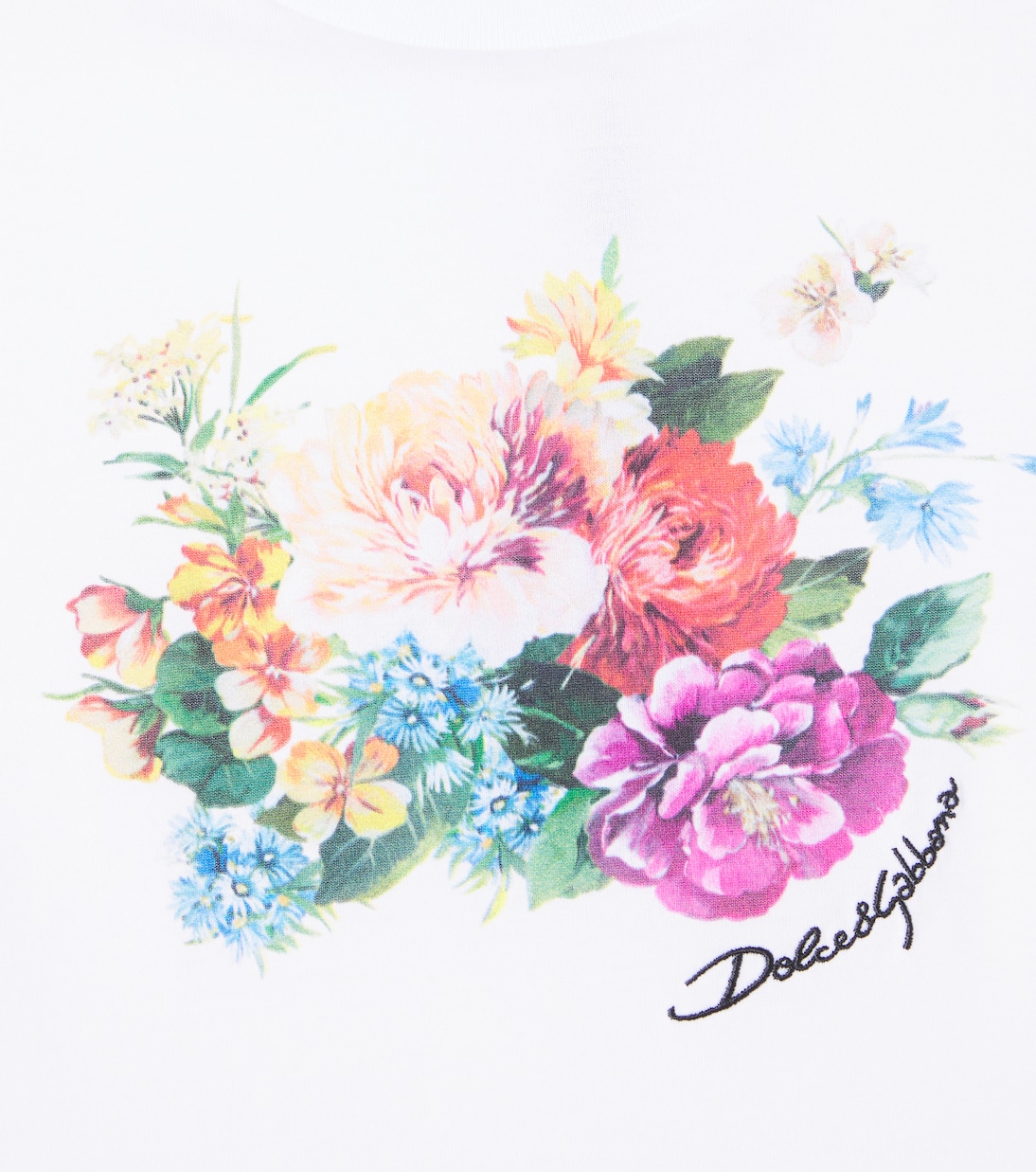 Printed cotton jersey T-shirt | Dolce&Gabbana Kids
