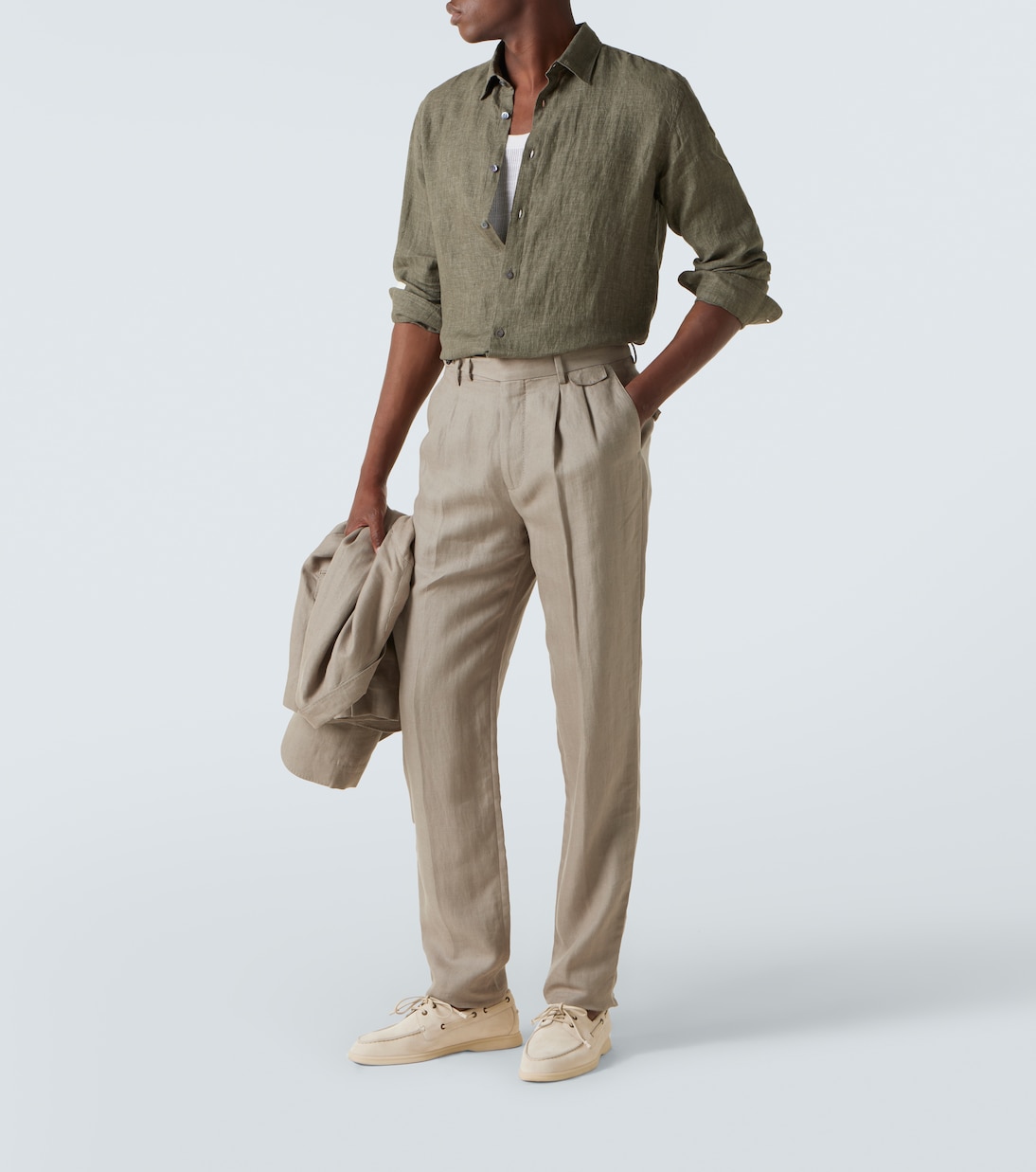 Chemise en lin | Sunspel