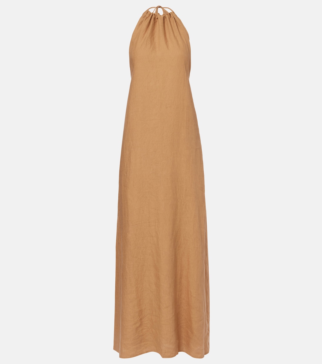 Lelia halterneck linen maxi dress | Nili Lotan