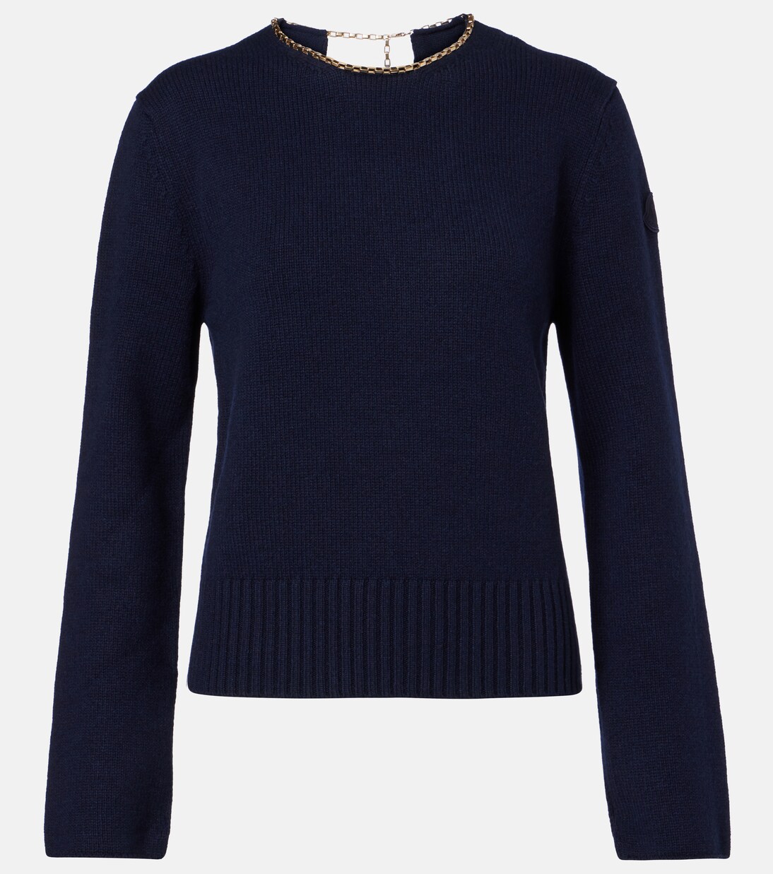 Ribbed-knit wool and cashmere sweater | Moncler