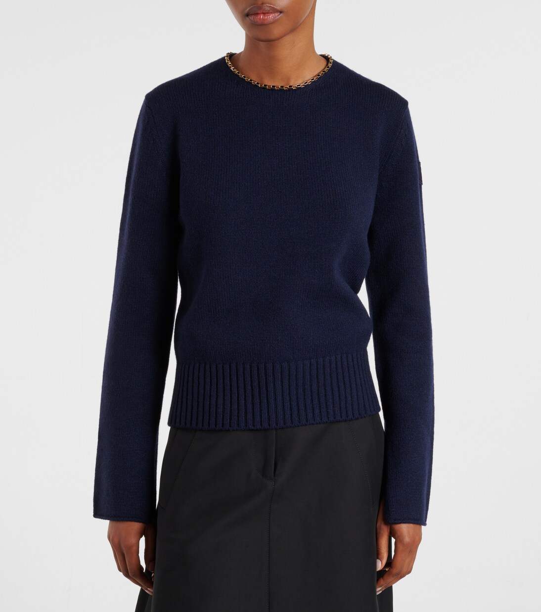 Ribbed-knit wool and cashmere sweater | Moncler