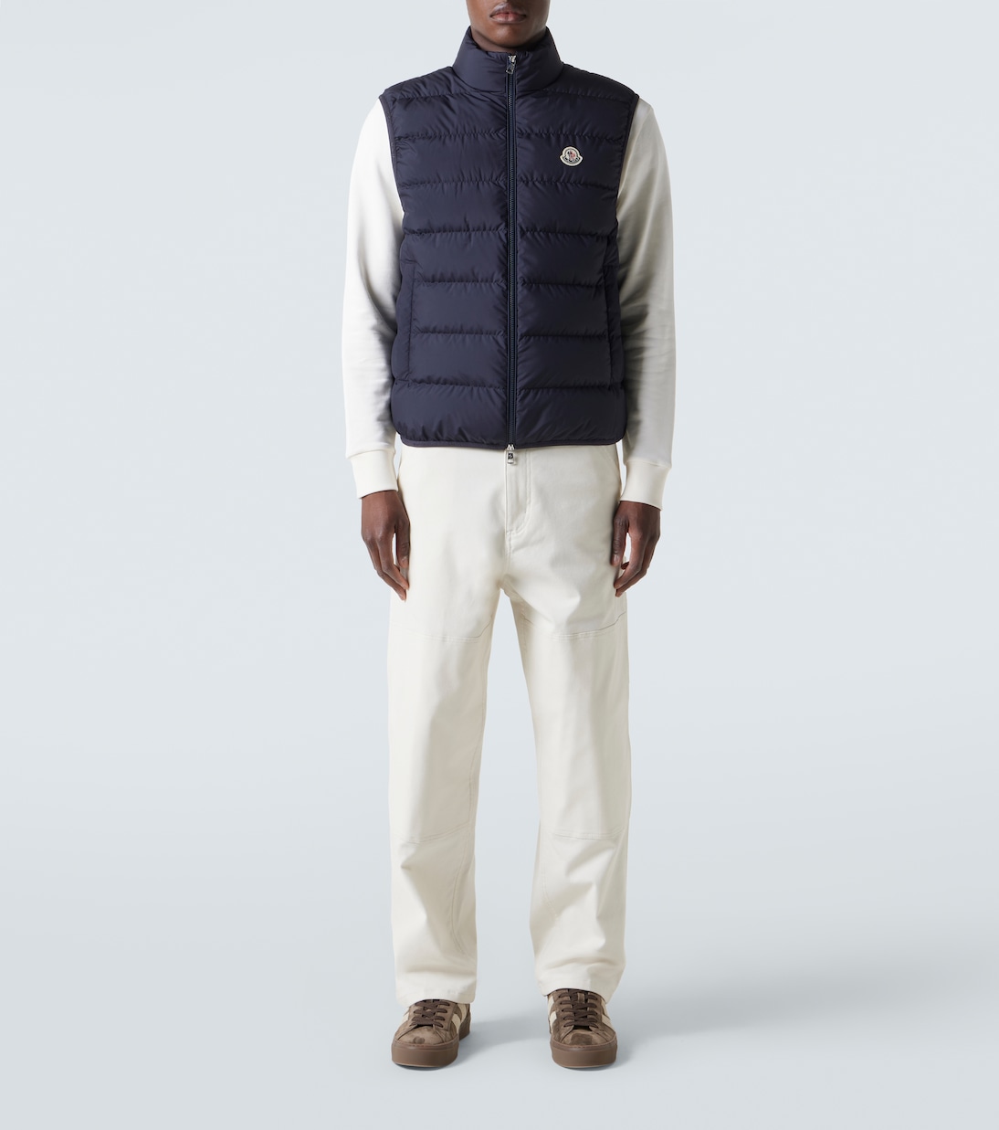 Contrin quilted down vest | Moncler