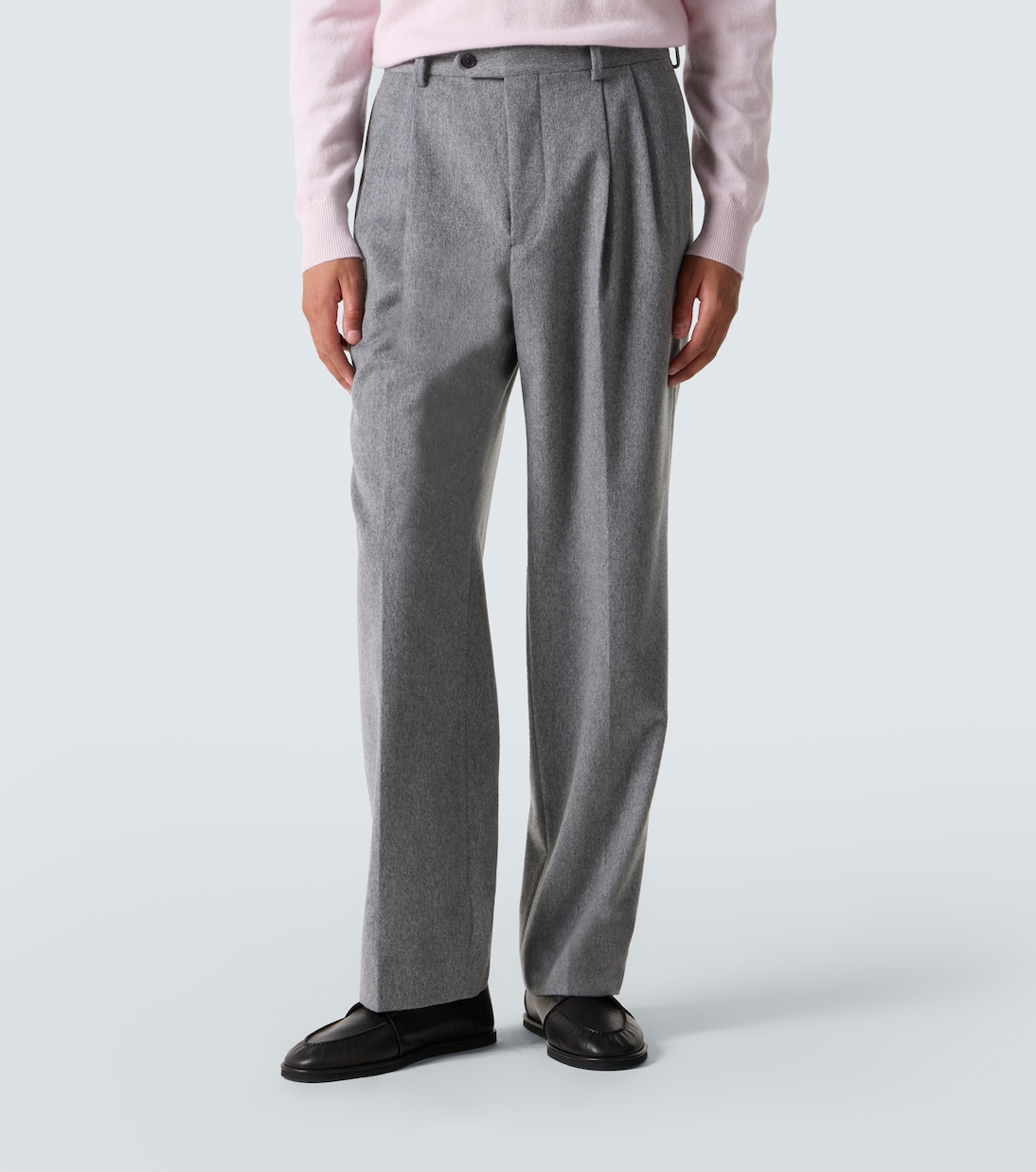 Cashmere straight pants | Auralee