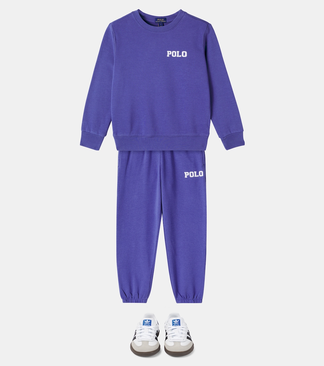 Logo cotton-blend sweatpants | Polo Ralph Lauren Kids