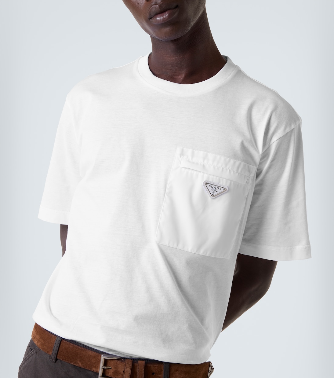 T-Shirt aus Baumwolle | Prada