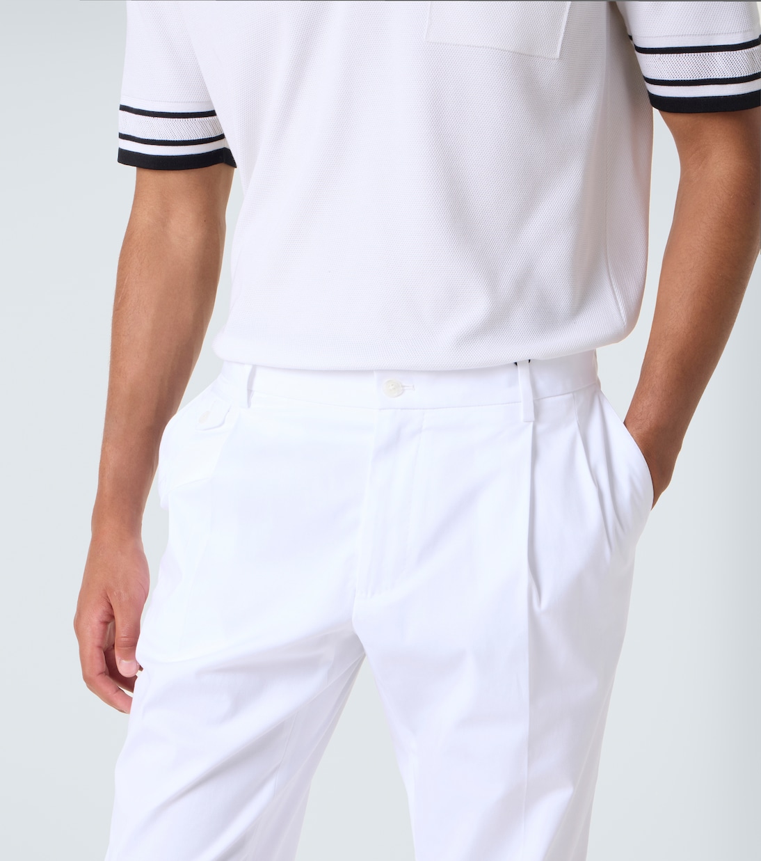 Pantaloni regular in cotone | Dolce&Gabbana