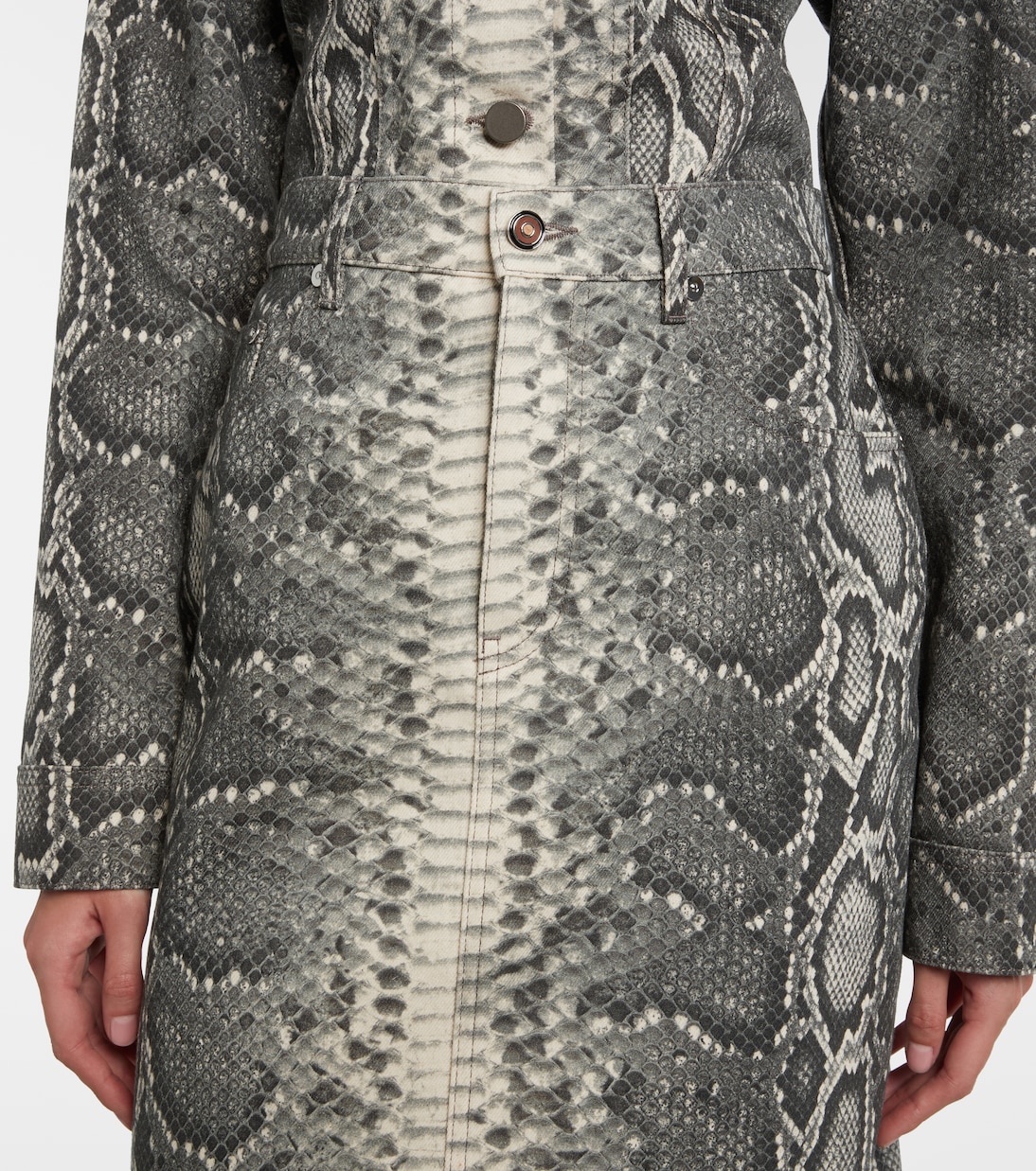 Midirock Adelaide aus Baumwolle | Gabriela Hearst