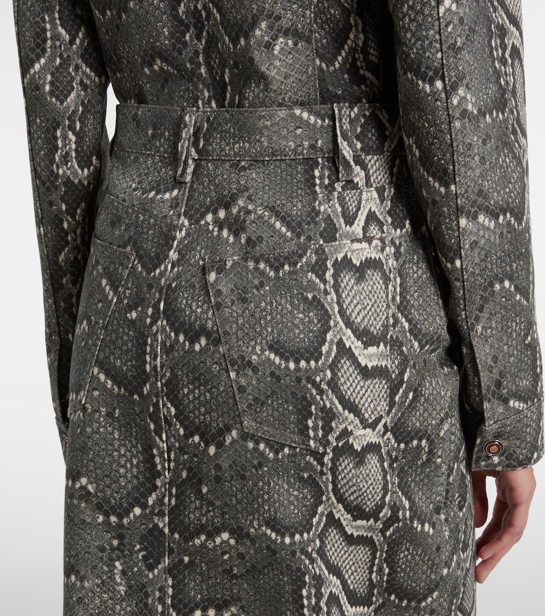 Midirock Adelaide aus Baumwolle | Gabriela Hearst