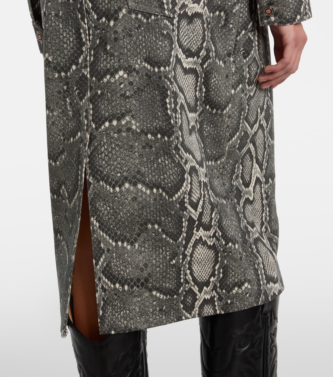 Midirock Adelaide aus Baumwolle | Gabriela Hearst