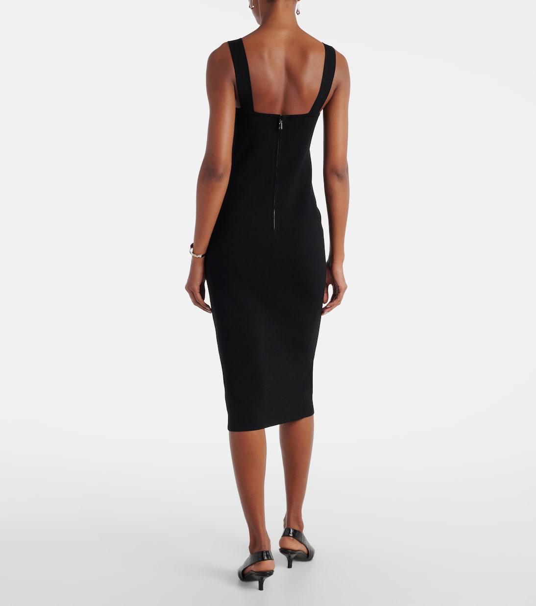 Teak knitted midi dress | Max Mara