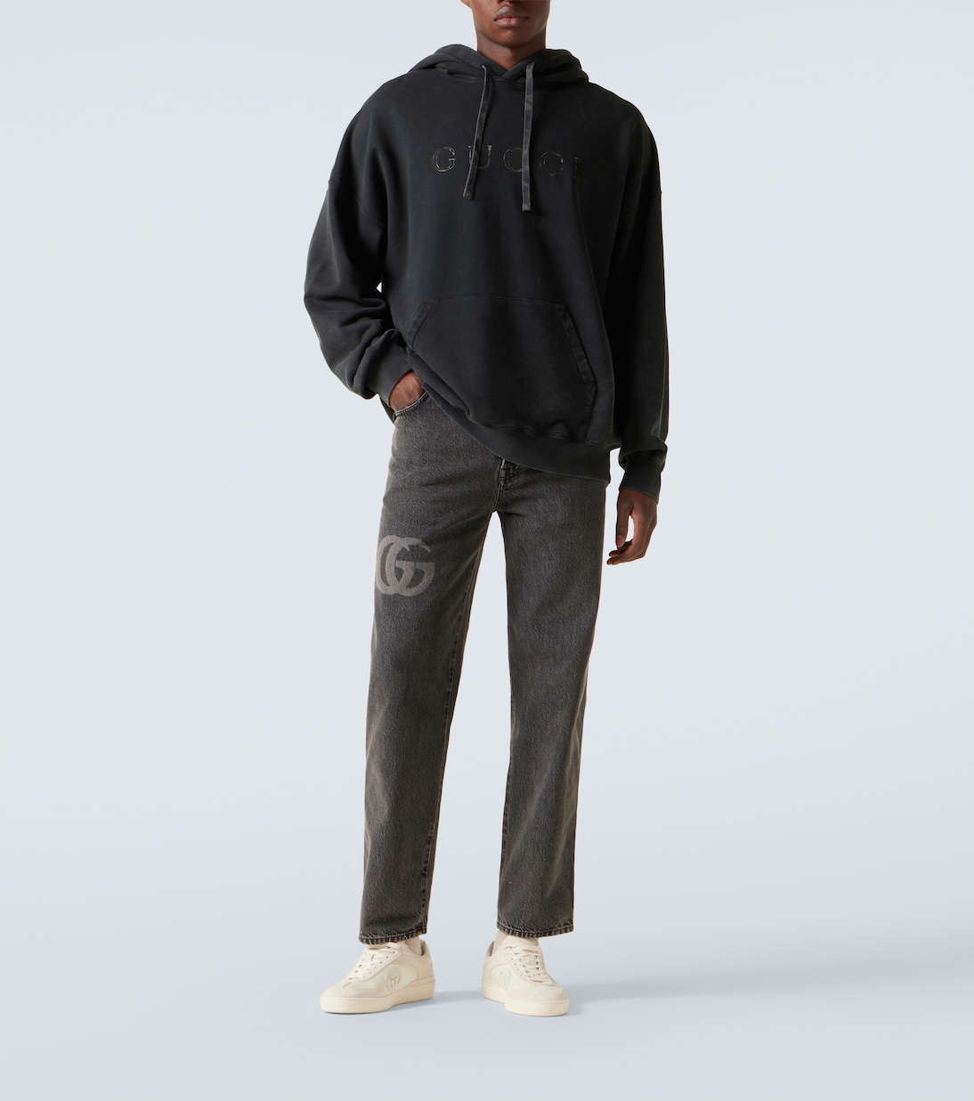 G75 suede and canvas sneakers | Gucci