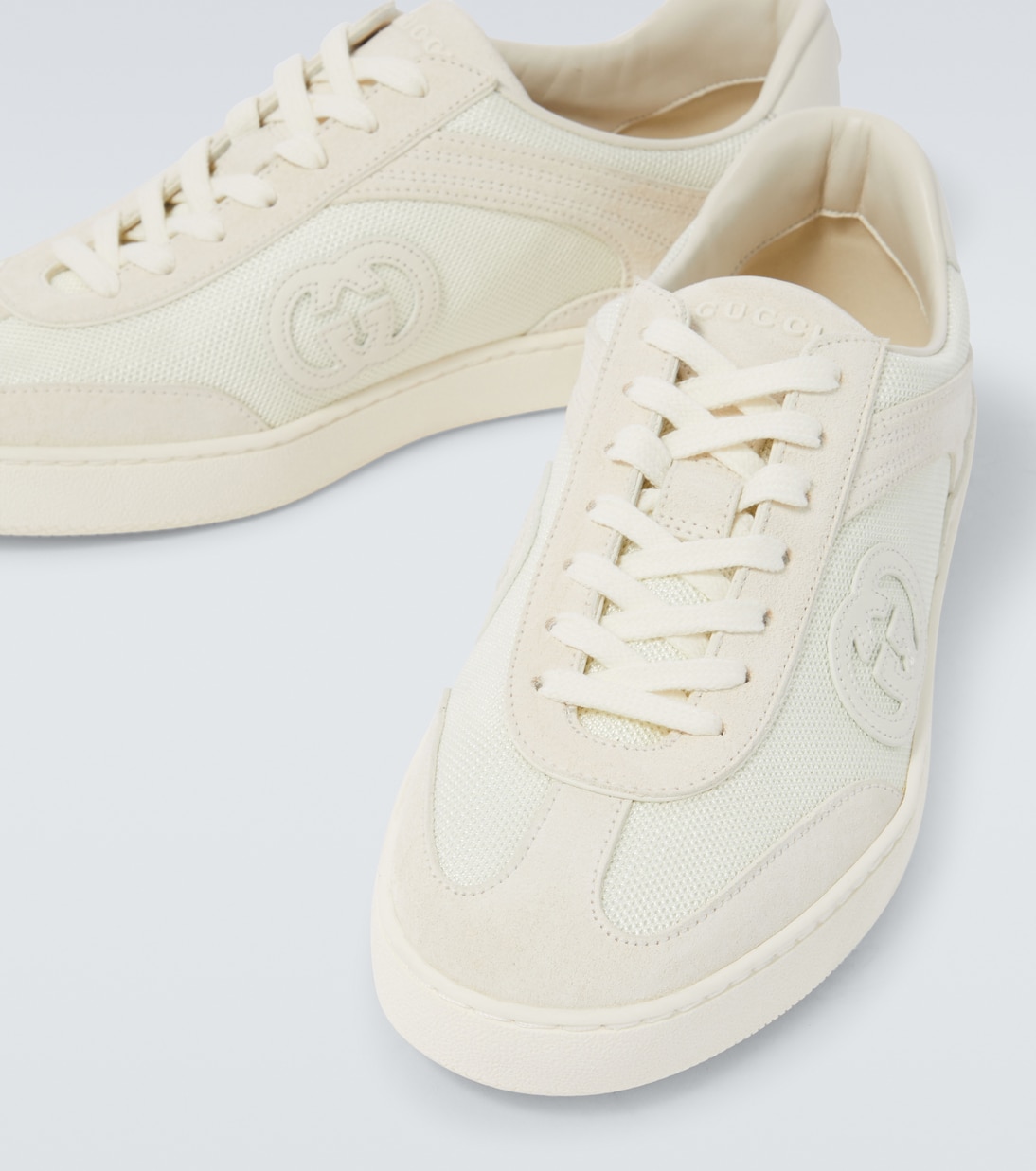G75 suede and canvas sneakers | Gucci