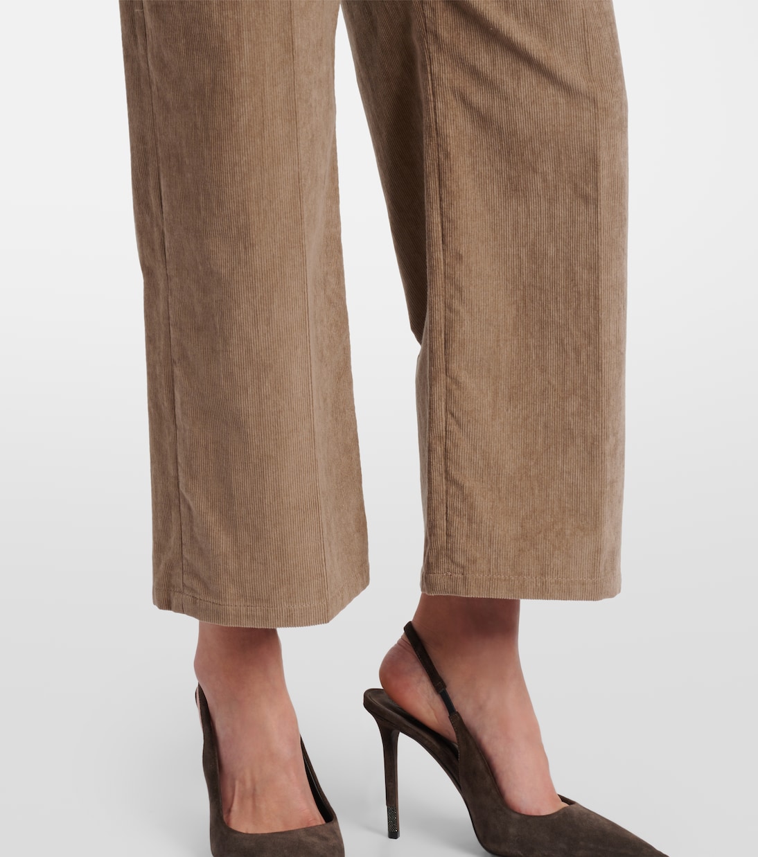 Gerade Hose Monili aus Baumwoll-Cord | Brunello Cucinelli