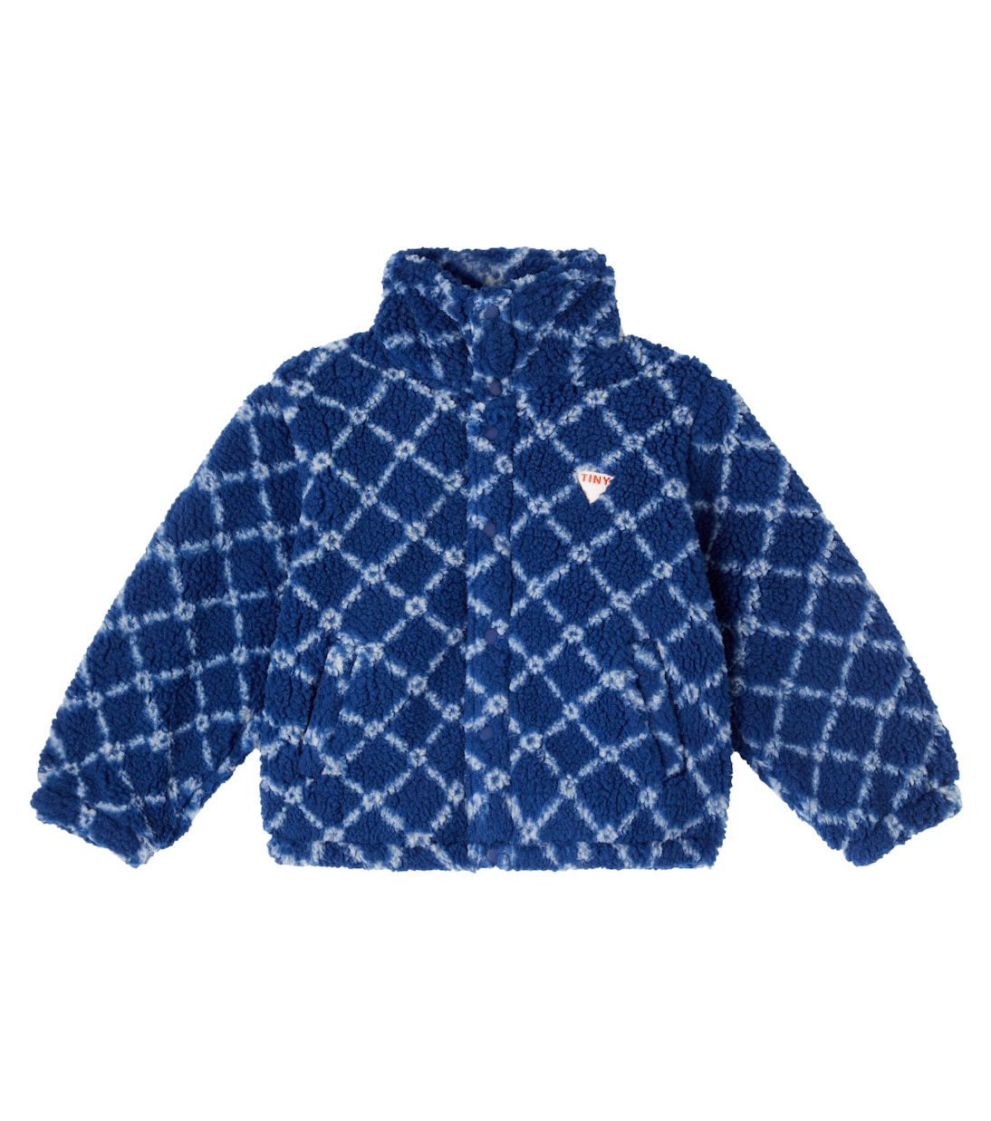 Flower Grid jacket | Tinycottons