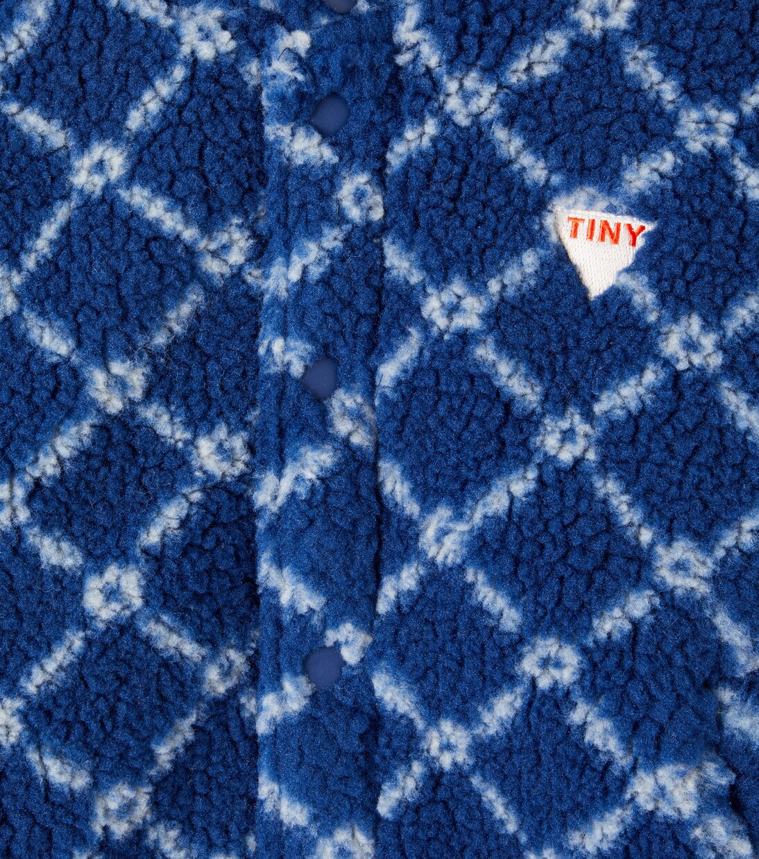 Flower Grid jacket | Tinycottons