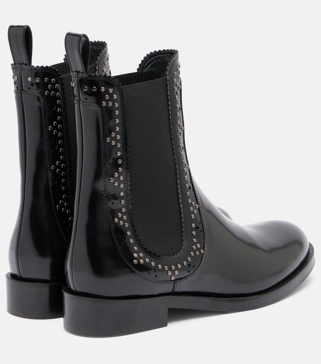 Skye embellished leather Chelsea boots | Aquazzura