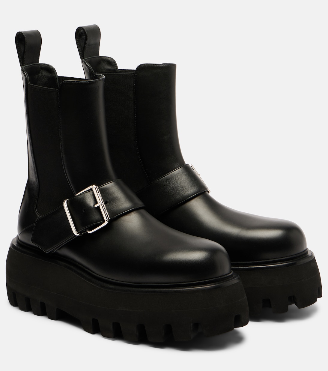 Bottines Sofa Buckle en cuir | McQueen