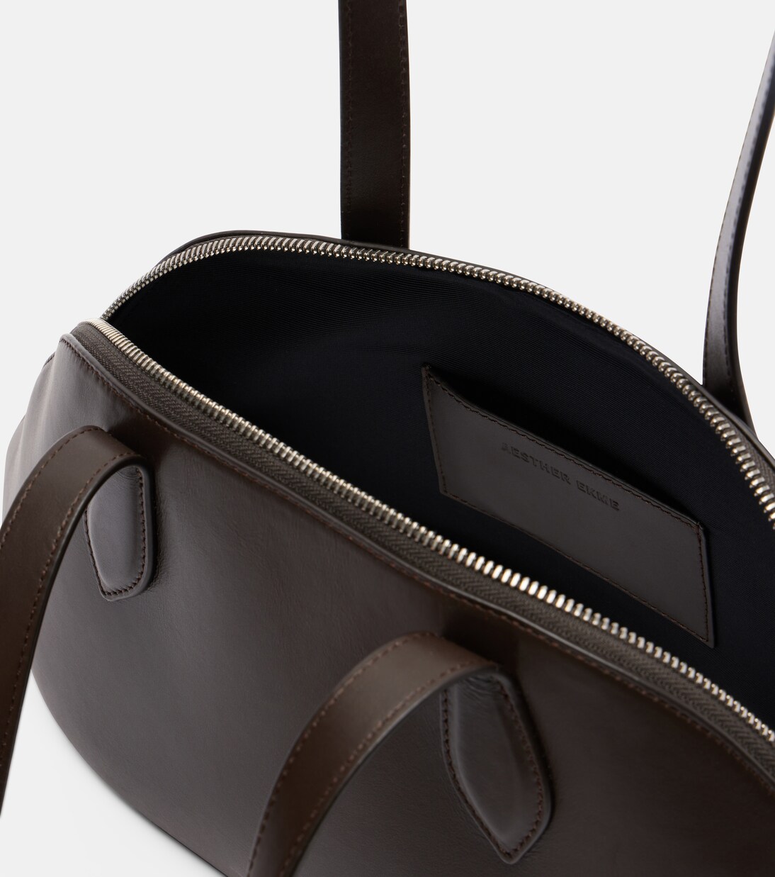 Cosmo Medium leather bowling bag | Aesther Ekme