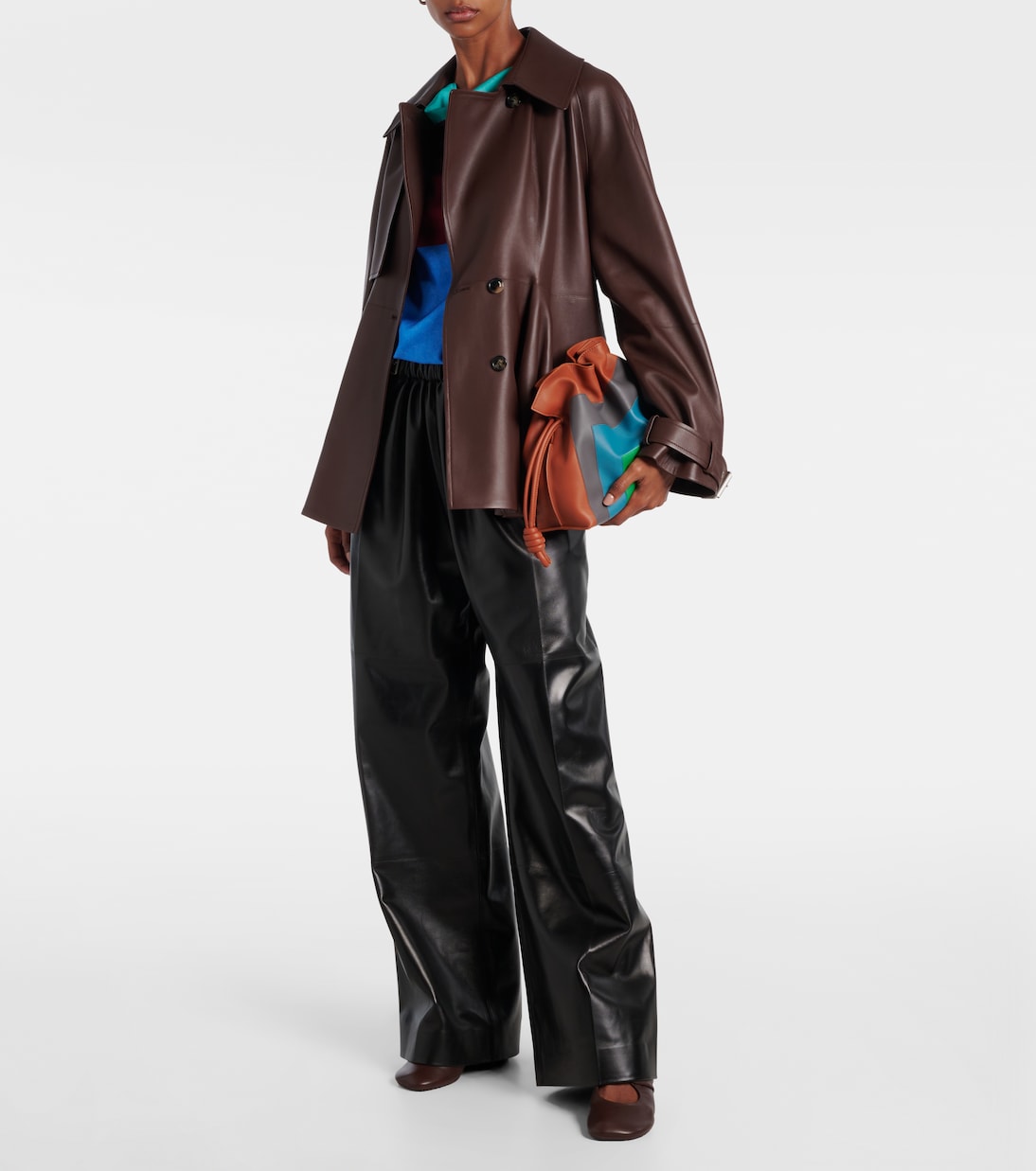 Balloon leather jacket | Loewe