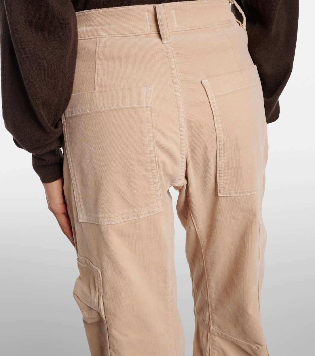 Marcelle cotton corduroy cargo pants | Citizens of Humanity