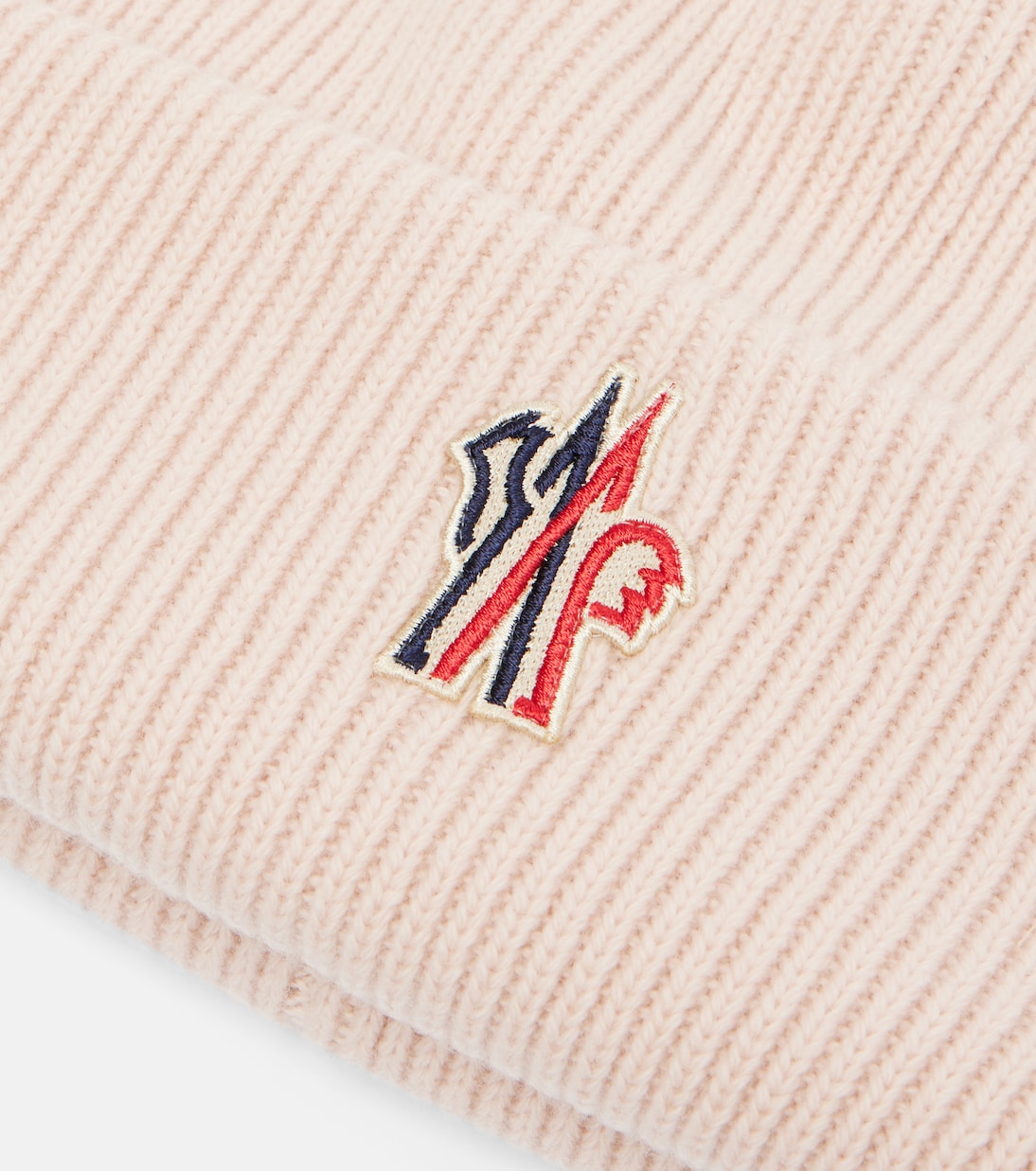 Logo virgin wool beanie | Moncler
