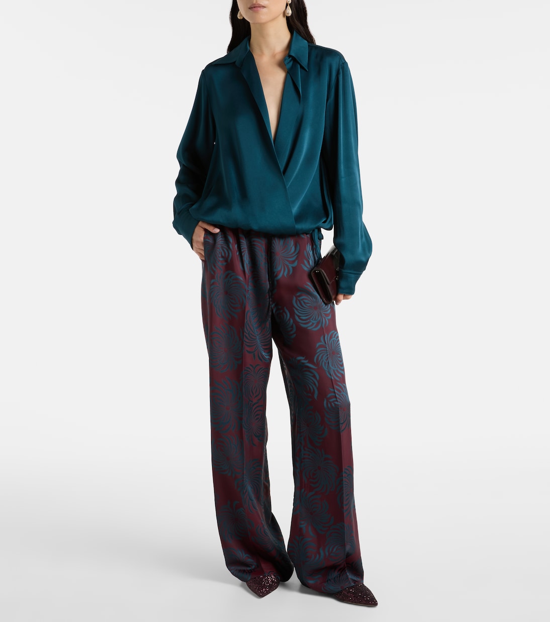 Love glitter ballet flats | Jimmy Choo