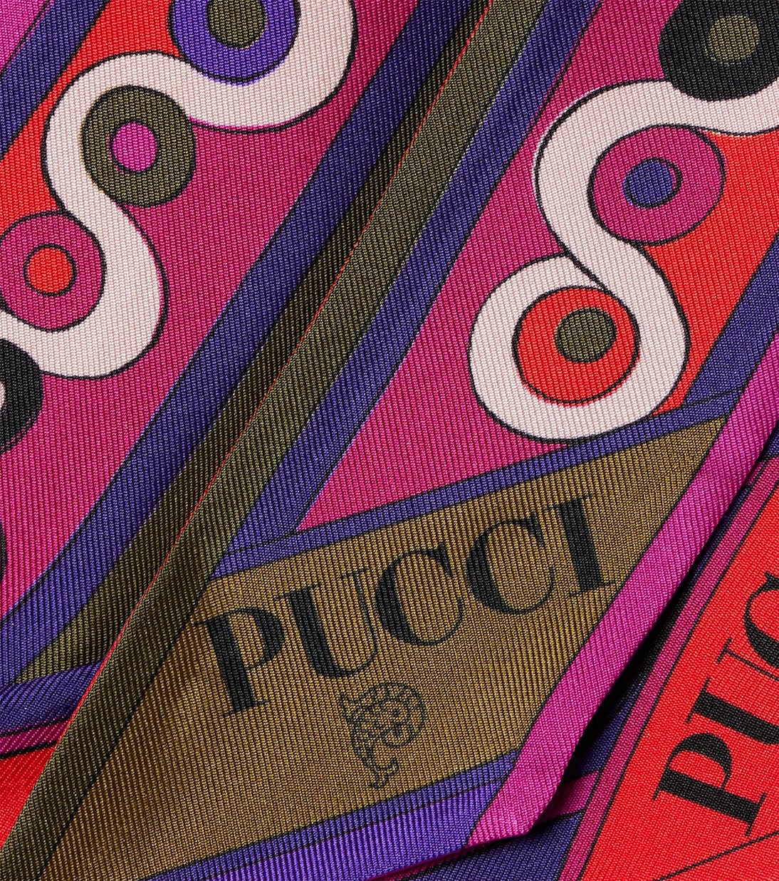 Iride silk twill scarf | Pucci