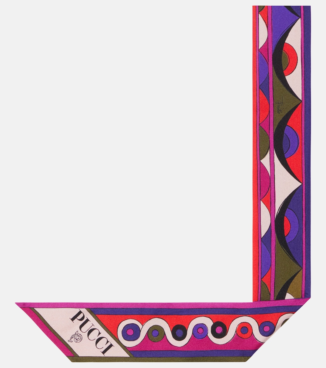 Iride silk twill scarf | Pucci